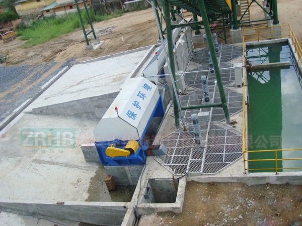 濕混凝土沙石分離系統