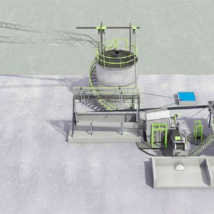 拌合站零排放回收系統