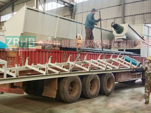 徐州砂石分離機零排放系統發貨現場