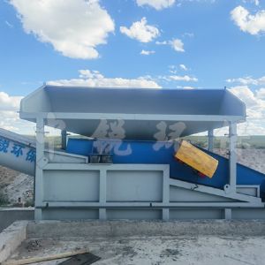 內蒙古振動式砂石分離機安裝完工
